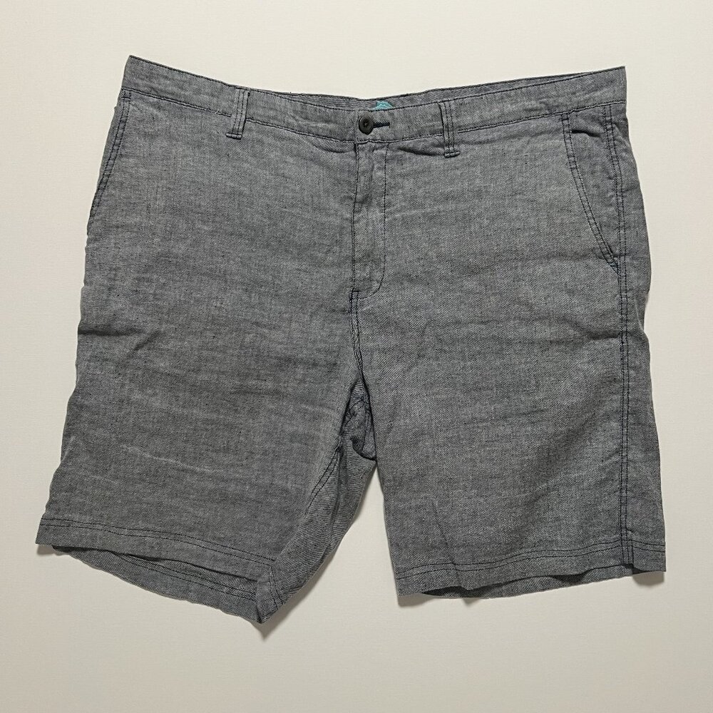 Tommy Bahama Linen Blend Shorts Casual Summer Vacation Gray Men's size 42